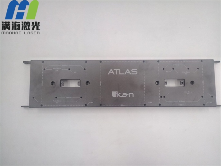 機箱氧化鋁面板激光打標加工