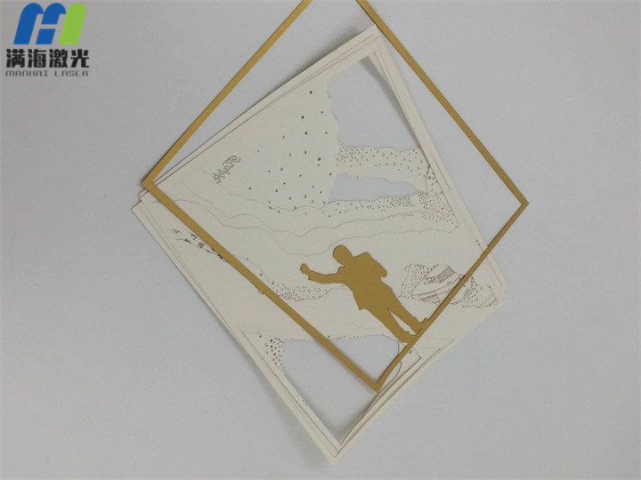 創(chuàng)意紙影燈激光打標(biāo)