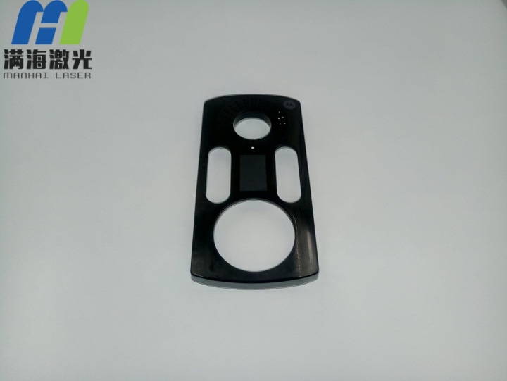 摩托羅拉塑膠配件激光鐳雕加工