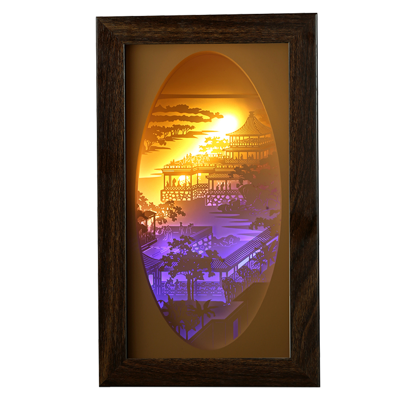 3d立體小夜燈立體紙雕小夜燈廠(chǎng)家定制