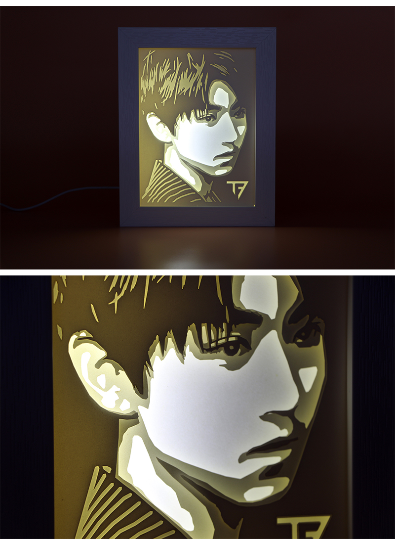 紙雕燈相框 紙雕燈相框