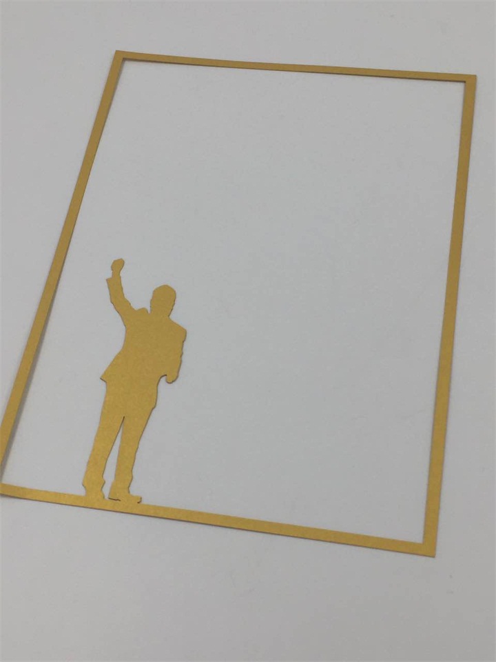 紙制品創(chuàng)意掛畫激光雕花