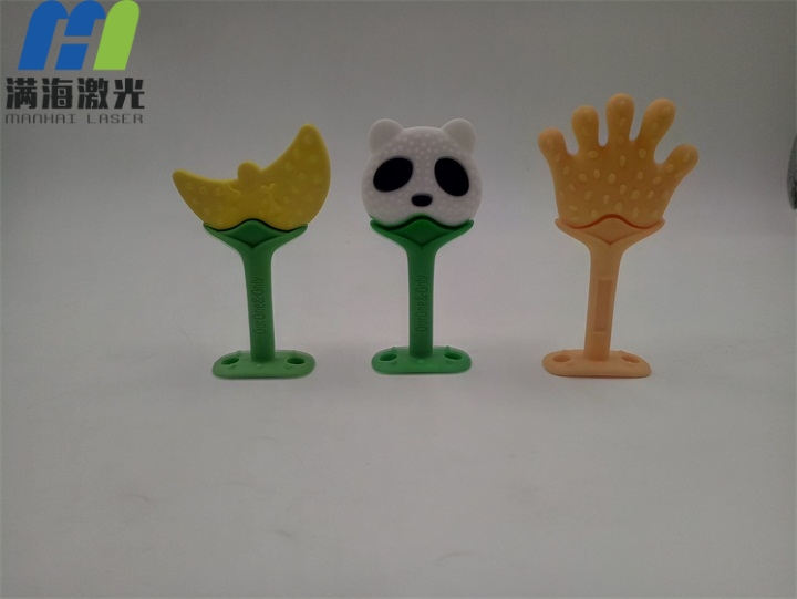 硅膠牙膠激光打標(biāo)