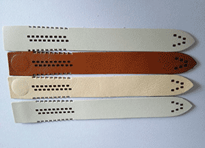 女式真皮表帶激光打孔-深圳市滿海激光雕刻有限公司