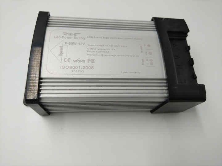 光纖機激光雕刻鋁合金LED防水電源外殼