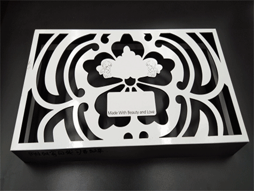 紙制禮盒激光切割