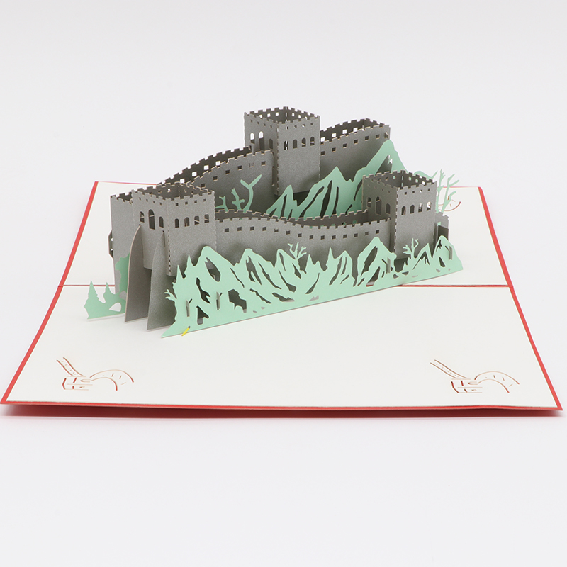 立體紙雕賀卡 立體紙雕賀卡