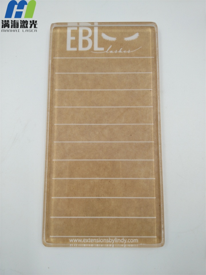 EBL假睫毛亞克力展示牌激光鐳雕
