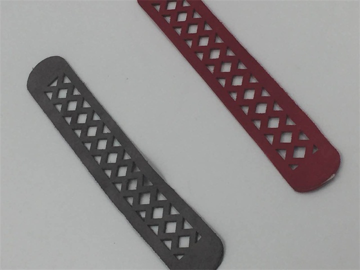 鞋面皮革圖案激光切割過程