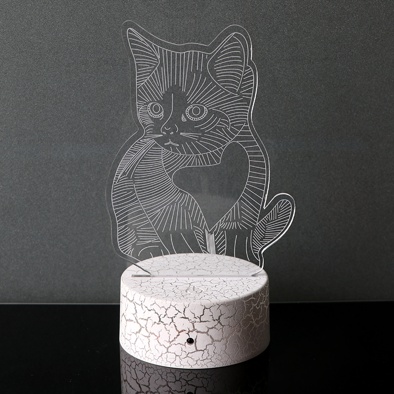 3d激光雕刻小夜燈 3d激光雕刻小夜燈