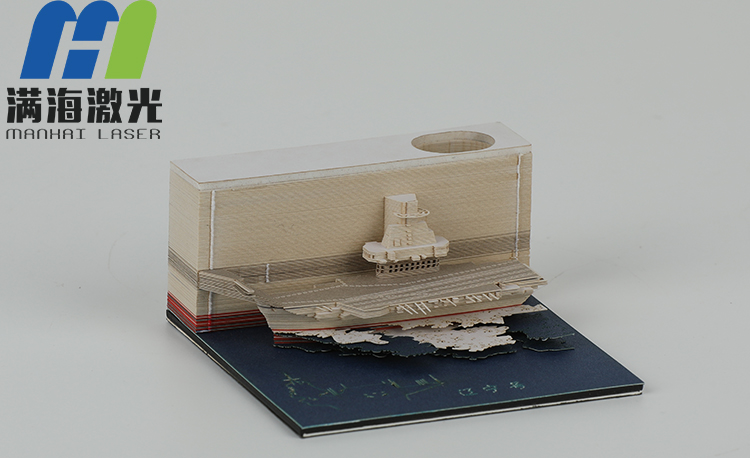 廣聯(lián)達(dá)立體建筑模型便簽紙解決方案，為什么選擇滿海激光？